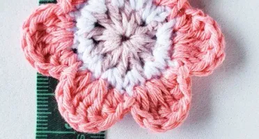 Florzinhas Daisy em Crochê