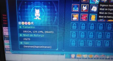 Conta digimon ladmo servidor alphamon