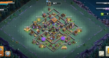 CV 13 Clash Of Clans - (8000 Gemas) NV207 - 6 Construtores