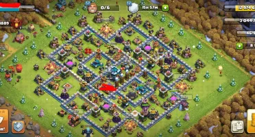 CV 13 Clash Of Clans - (8000 Gemas) NV207 - 6 Construtores
