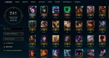 Conta League of Legends 132 champs / 40 skins / 72K DE EA