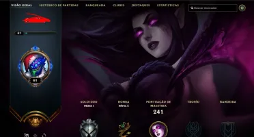 Conta League of Legends 132 champs / 40 skins / 72K DE EA