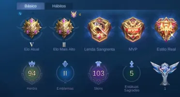 Conta Mobile Legends