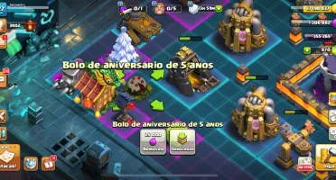Acount Clash of Clans 8 years Old cv17 semi full
