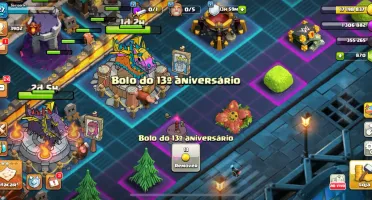 Acount Clash of Clans 8 years Old cv17 semi full