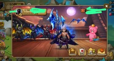 Conta Summoner wars END GAME com 2 LDs Bison e Ezio Ligth