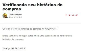 Conta valorant ascendente