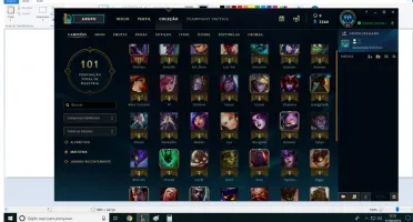 Conta LoL Ouro 2, 48 Campeões , 20 Skins