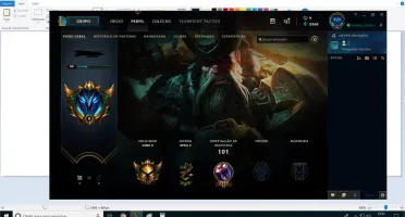 Conta LoL Ouro 2, 48 Campeões , 20 Skins