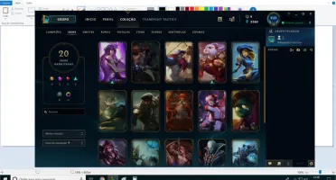 Conta LoL Ouro 2, 48 Campeões , 20 Skins
