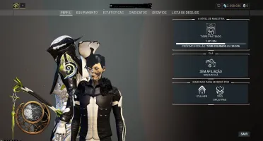 Conta warframe MR20
