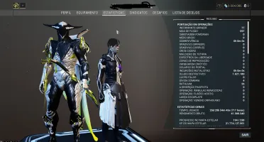 Conta warframe MR20