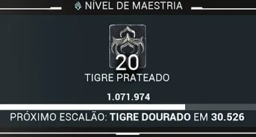 Conta warframe MR20