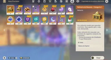 Genshin Impact AR55 |NA| 4 PERS 5*, 2 ARMAS 5*