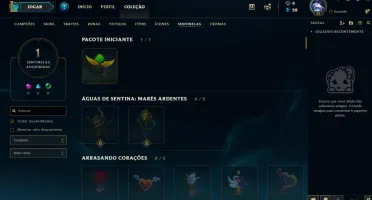 Conta Unranked com Ícones antigos + Skins