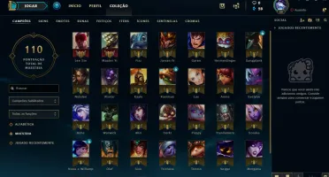 Conta Unranked com Ícones antigos + Skins