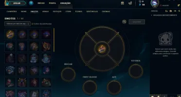 Conta Unranked com Ícones antigos + Skins