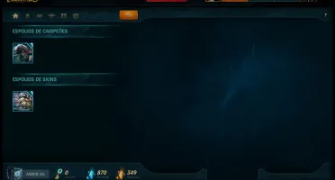 CONTA UNRANKED - 74 CHAMP - 7 SKINS