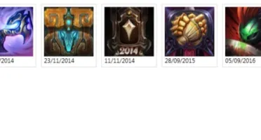 CONTA UNRANKED - 74 CHAMP - 7 SKINS