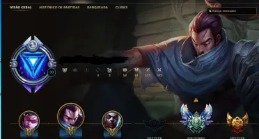 Conta Diamond V / All Champs/Runas/140 skins