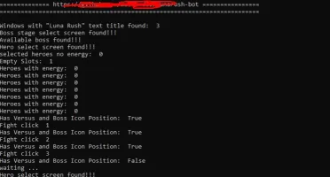 Luna Rush Bot AutoClicker com Suporte a Multi Contas