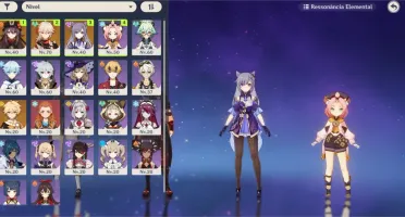 🔥Hutao+Kazuha C1 +Keqing+Falcão🔥AR40🔥46 Resinas🔥