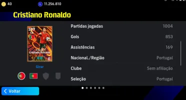 Vendo conta "END GAME" efootball 2026