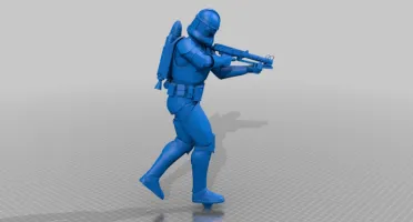 Modelo Star Wars Clone Trooper 3D Stl