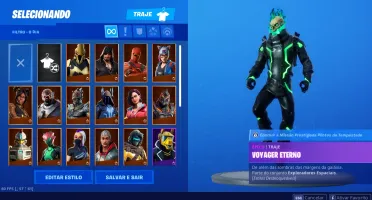 CONTA TEMPORADA 7,8,9,10,11 TUDO PEGO + 1650 VBUCKS.BARATA