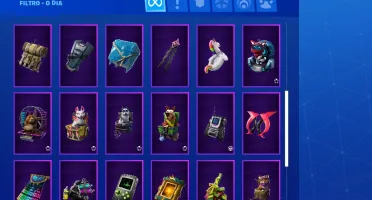 CONTA TEMPORADA 7,8,9,10,11 TUDO PEGO + 1650 VBUCKS.BARATA