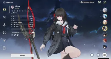 Wuthering Waves - Galbrena+Cartethyia(S1)+Chisa+Shorekeeper