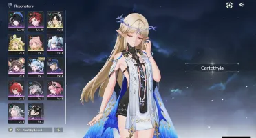 Wuthering Waves - Galbrena+Cartethyia(S1)+Chisa+Shorekeeper