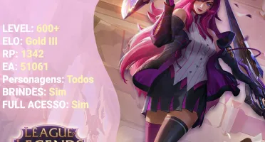 Conta LoL | 500 Skins | Melhor custo x benefício do site!