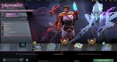 Conta dota 2 Divine 3 + Nemestice lvl 165 + dota plus