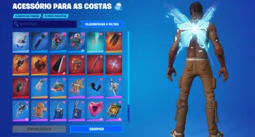 Conta de Fortnite Com Travis + Minty & Vbucks Infinitos