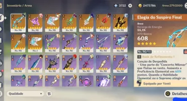 16 char 5 star e 9 armas