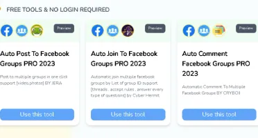 Postador Facebook Grupos e Comentários Atualizado 2025