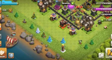 Clash Of Clans CV 9 FULL com itens raros