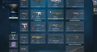 conta valorant ouro 1 com skins. com acesso ao email