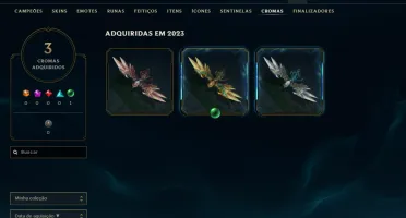 Conta Lol Ouro, 38 Skins, 8K Ea, Upada na Mão, 100% Segura