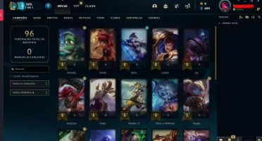 Conta de League of legends