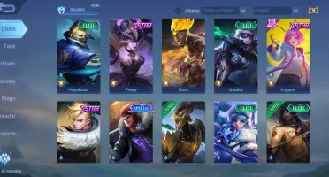 Conta móbile legends