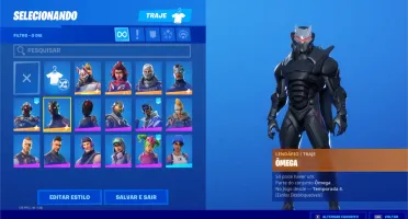 Conta fortnite desde season 3