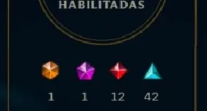 CONTA LOL - DIAMANTE 4 SEASON PASSADA - 137 SKINS
