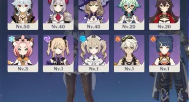 Conta [AR 25] Albedo + Keqing + Jean