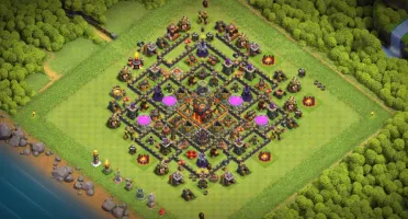 Conta CV 10 - Clash Of Clans