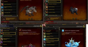 CONTA DE WOW COM MUITAS MONTARIAS E COD COLD WAR