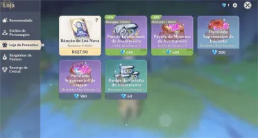 🔥Childe+Keqing + Lança Baal-100% no banner com bençao🔥