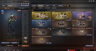 Conta crossfire - 25vips/L.A SWAT e vários MNs
