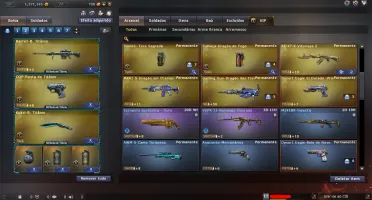 Conta crossfire - 25vips/L.A SWAT e vários MNs
